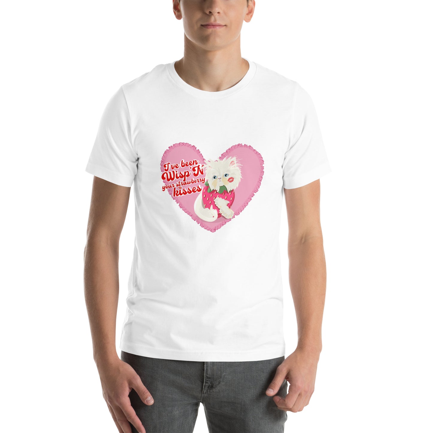 Strawberry Kisses Unisex t-shirt