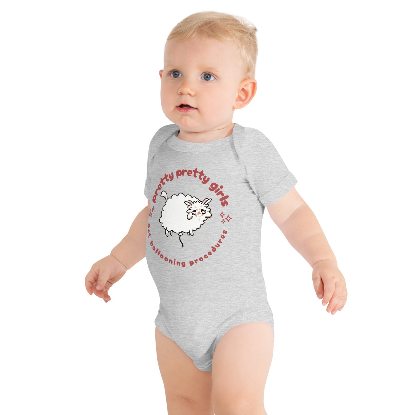 Pretty Pretty Girls Get Ballooning Procedures Baby Bodysuit