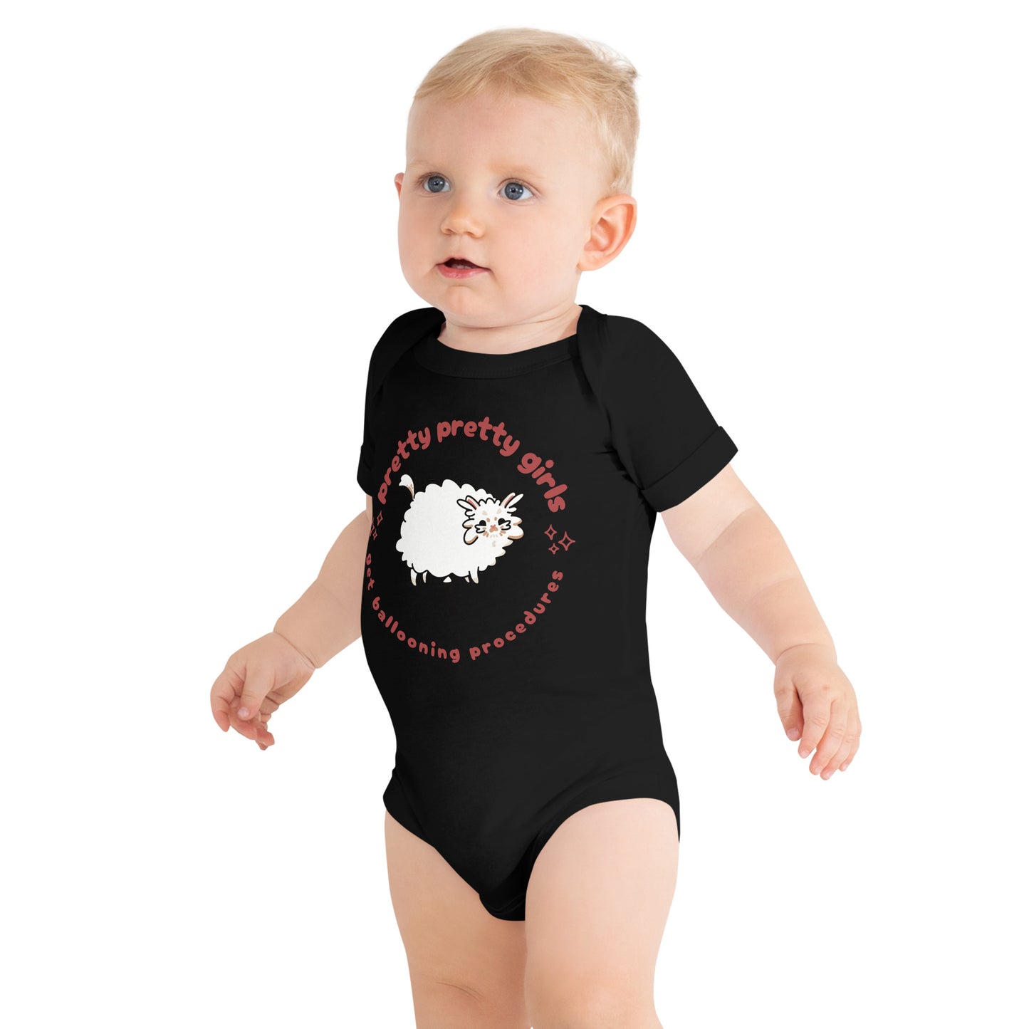 Pretty Pretty Girls Get Ballooning Procedures Baby Bodysuit