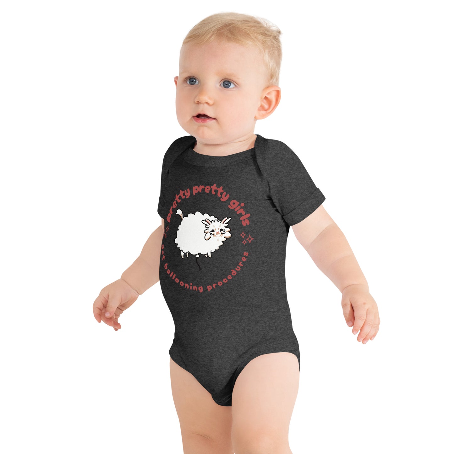Pretty Pretty Girls Get Ballooning Procedures Baby Bodysuit