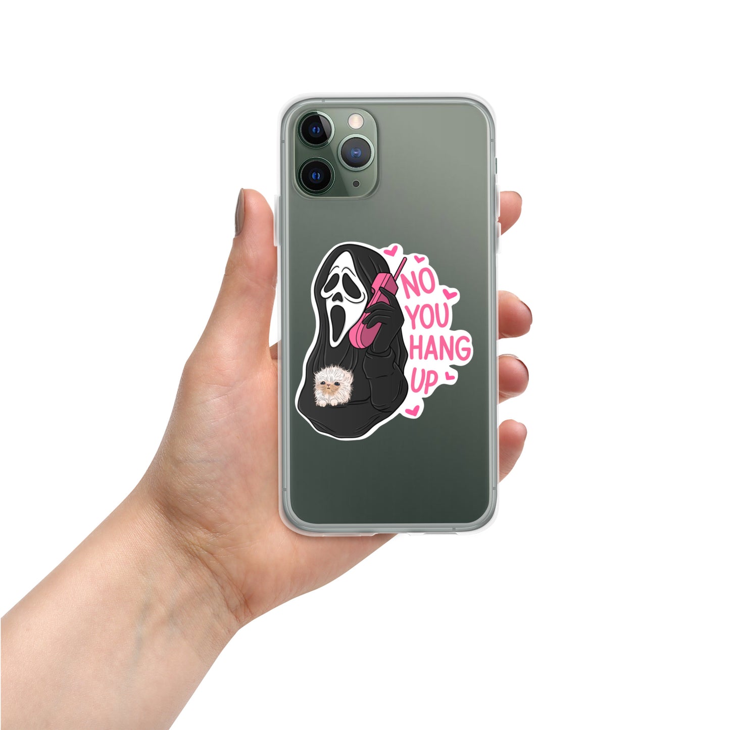 Scream Clear Case for iPhone®