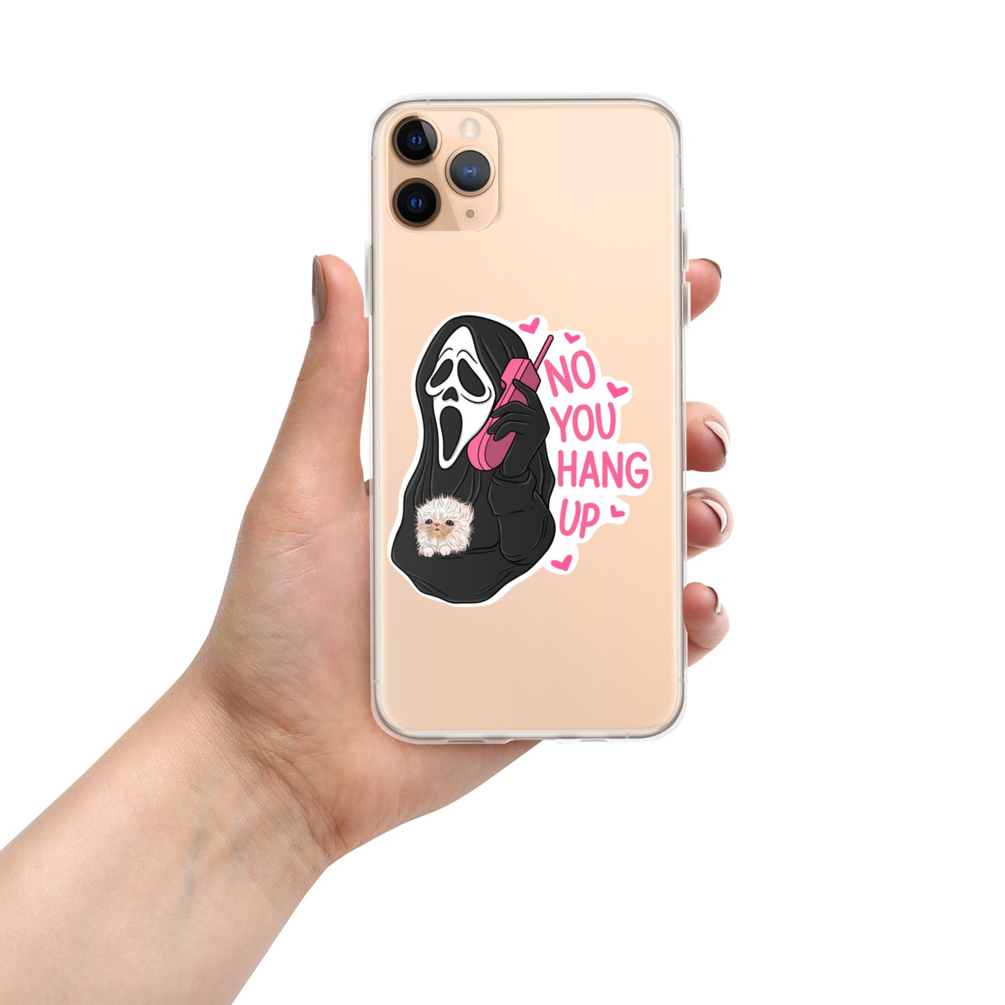Scream Clear Case for iPhone®