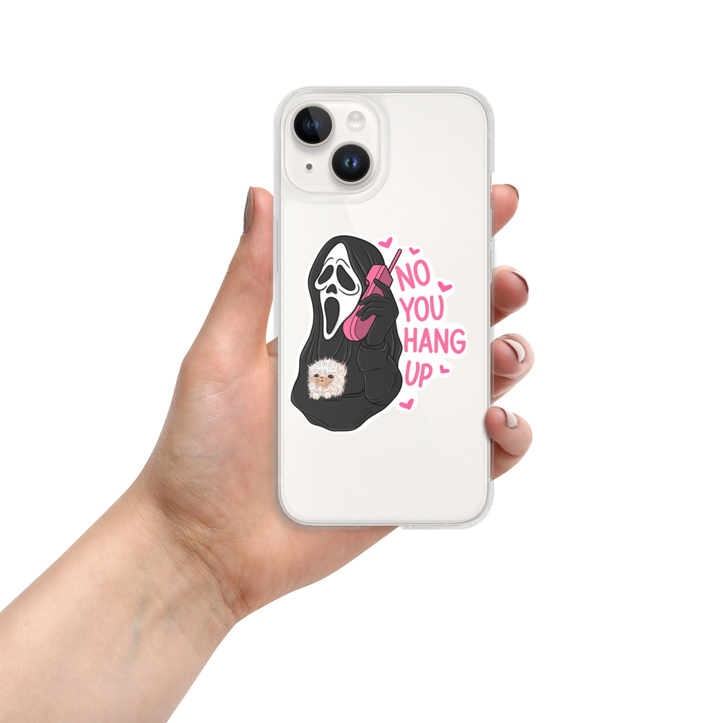 Scream Clear Case for iPhone®