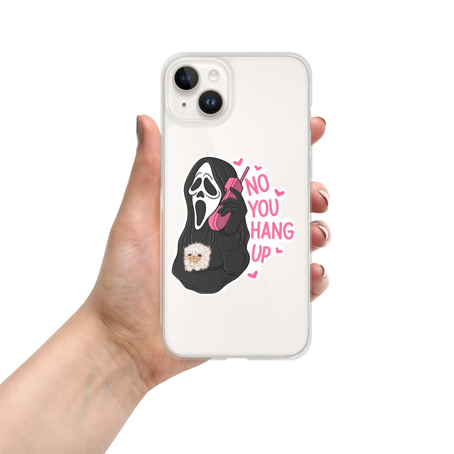 Scream Clear Case for iPhone®