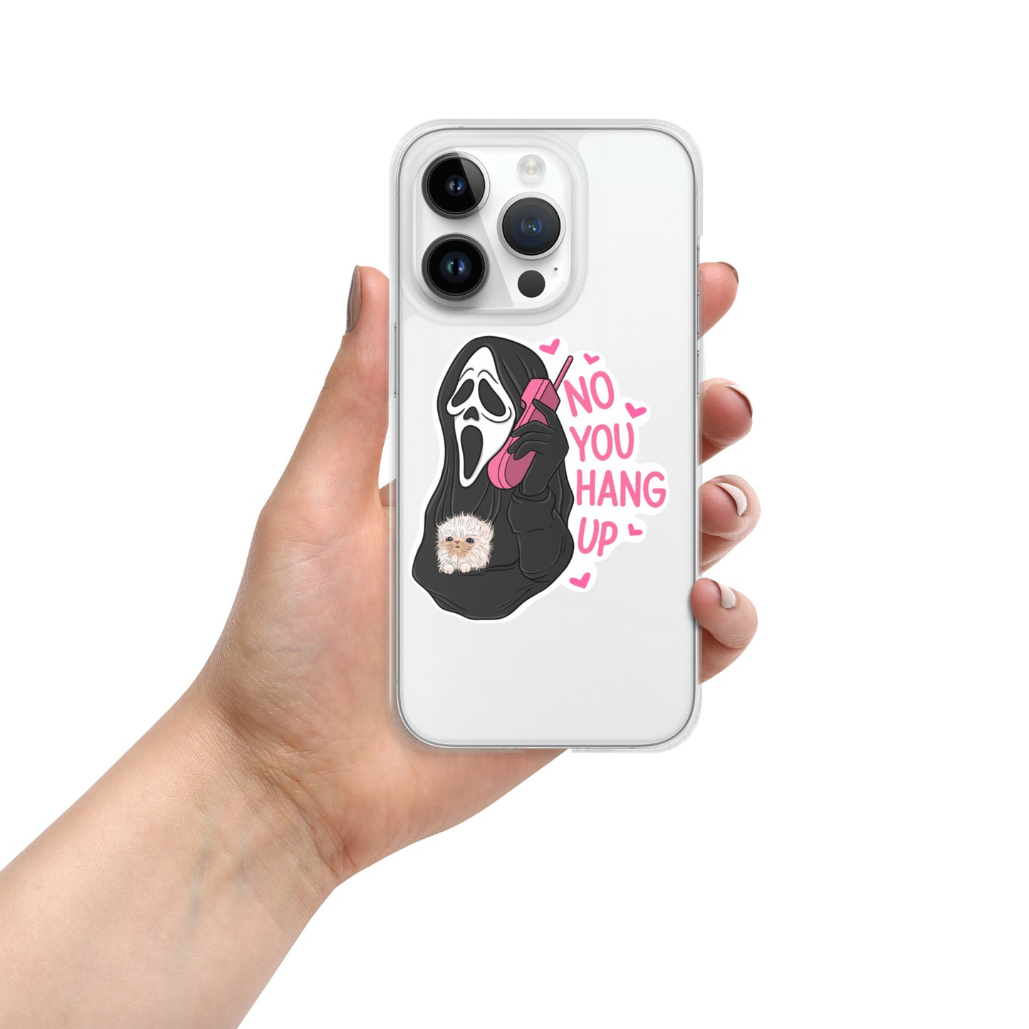 Scream Clear Case for iPhone®
