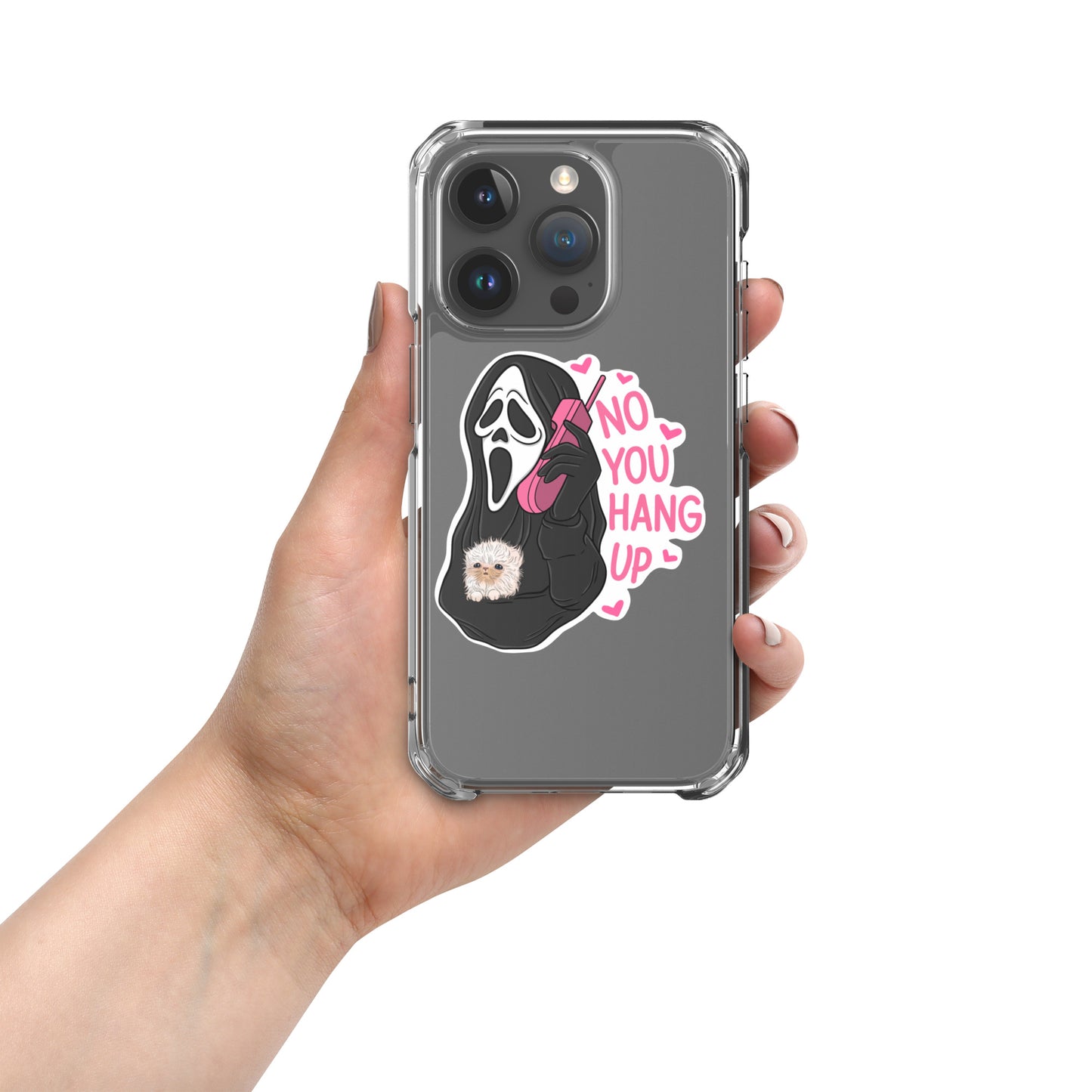 Scream Clear Case for iPhone®