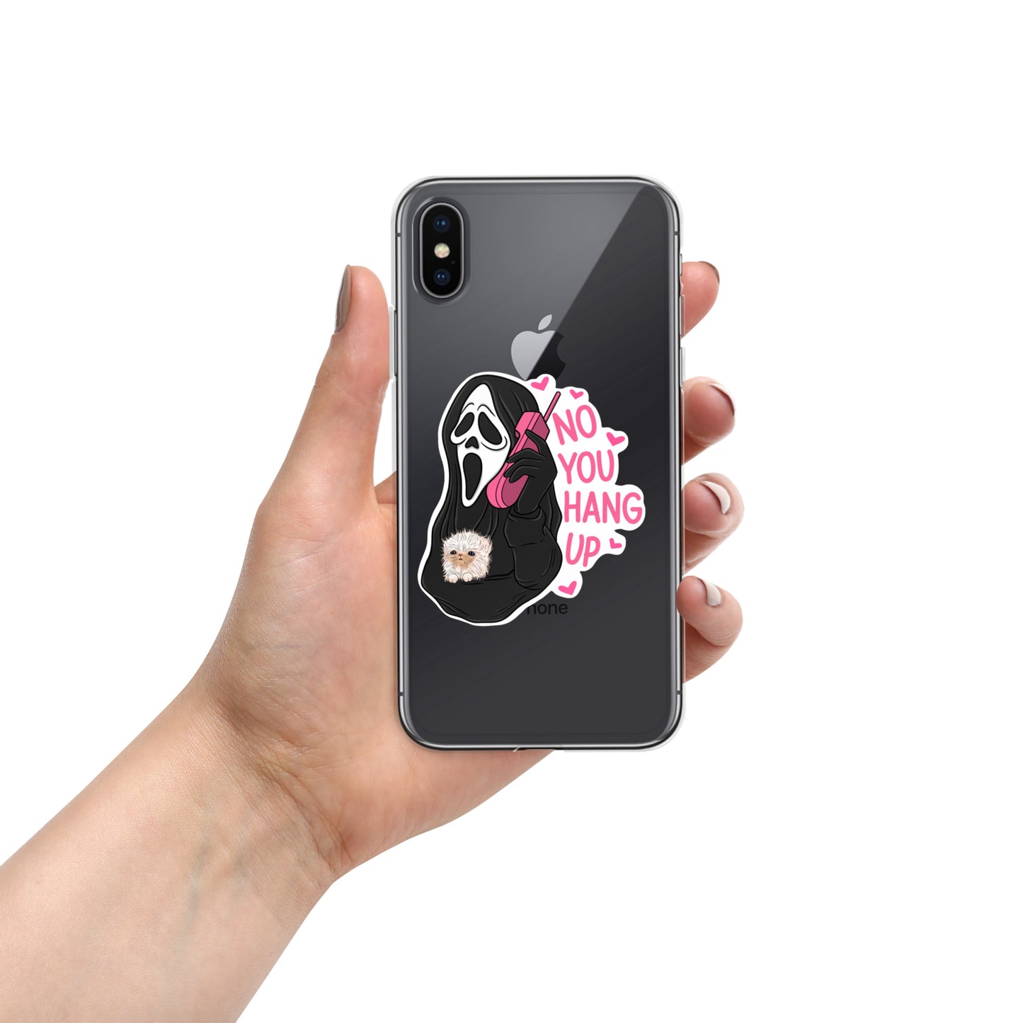 Scream Clear Case for iPhone®