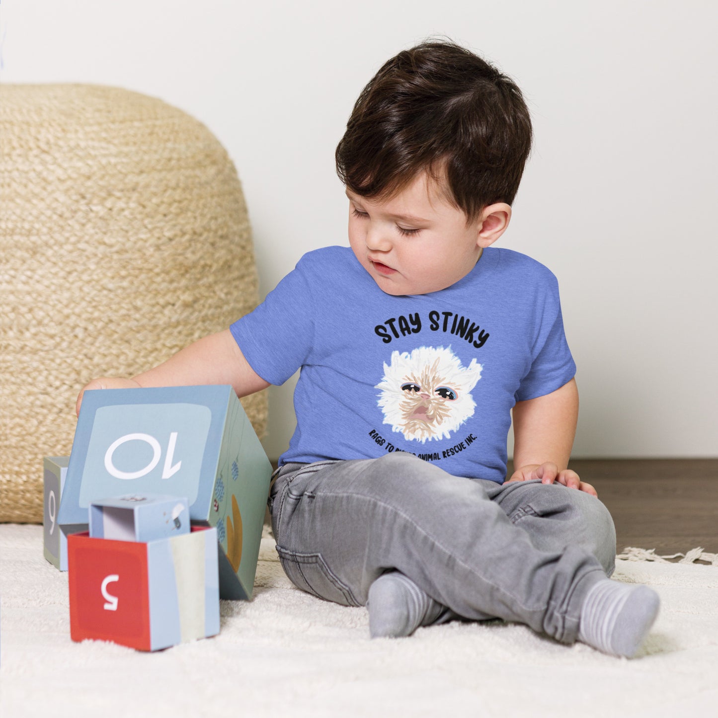 Stay Stinky Toddler Short Sleeve Tee