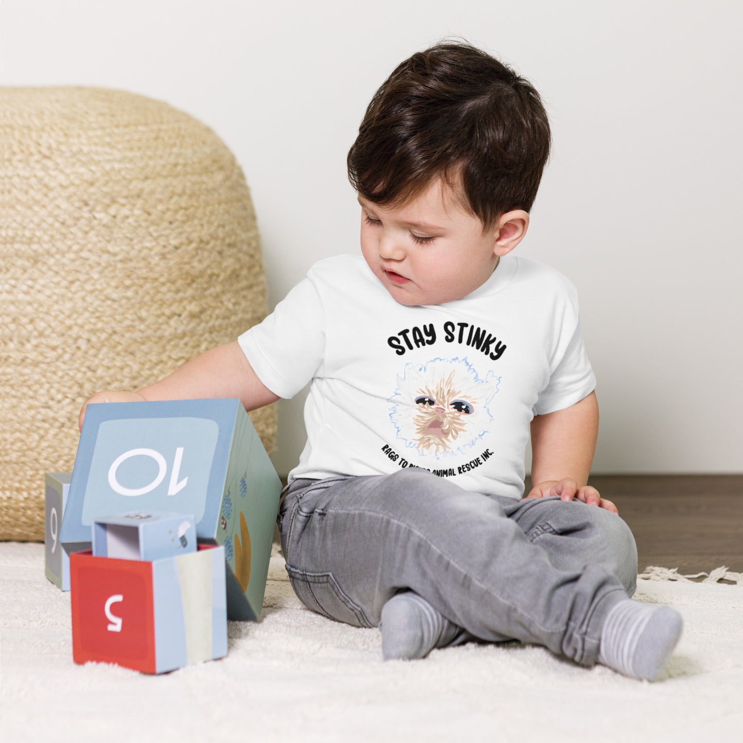 Stay Stinky Toddler Short Sleeve Tee
