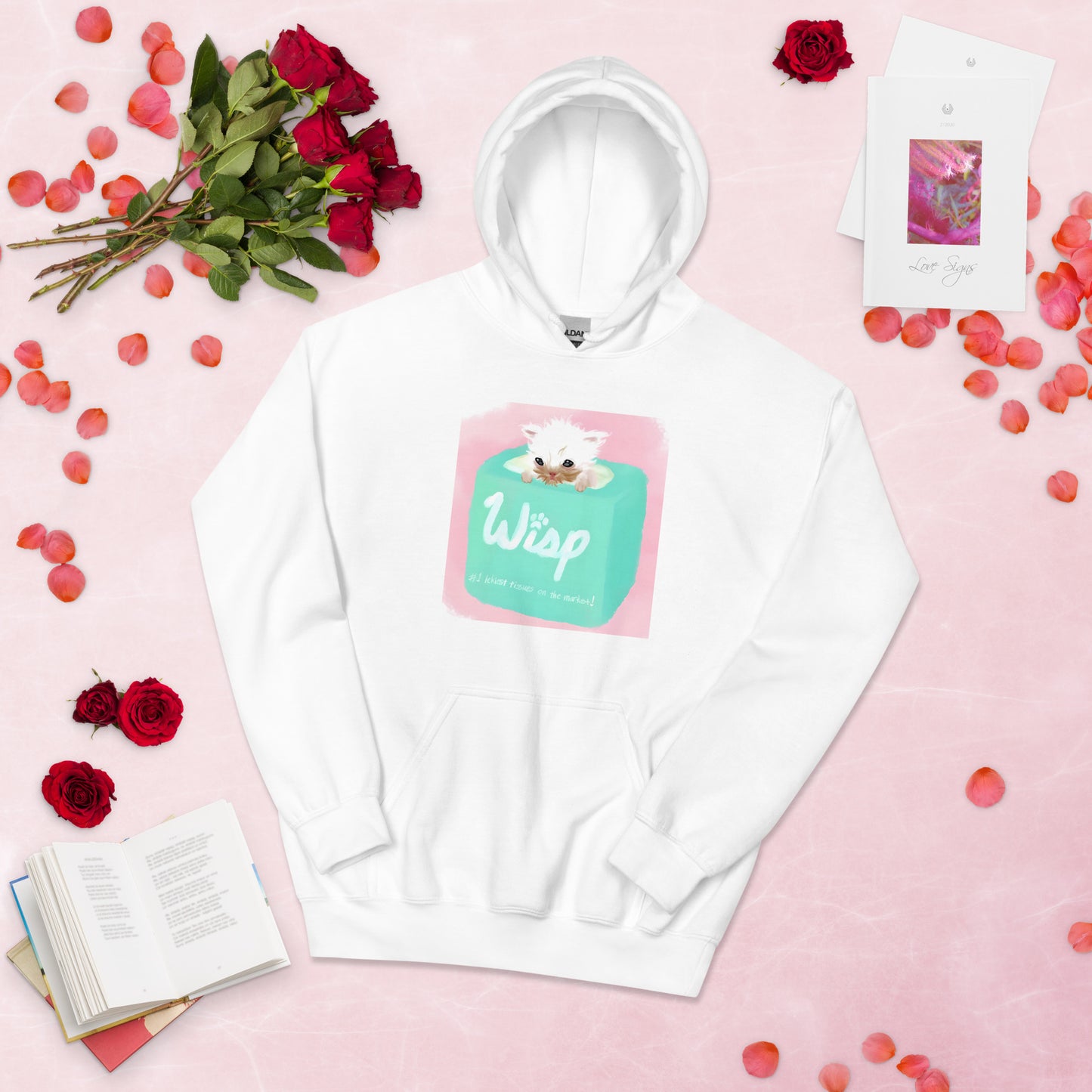 Used Wisp Tissue Unisex Hoodie
