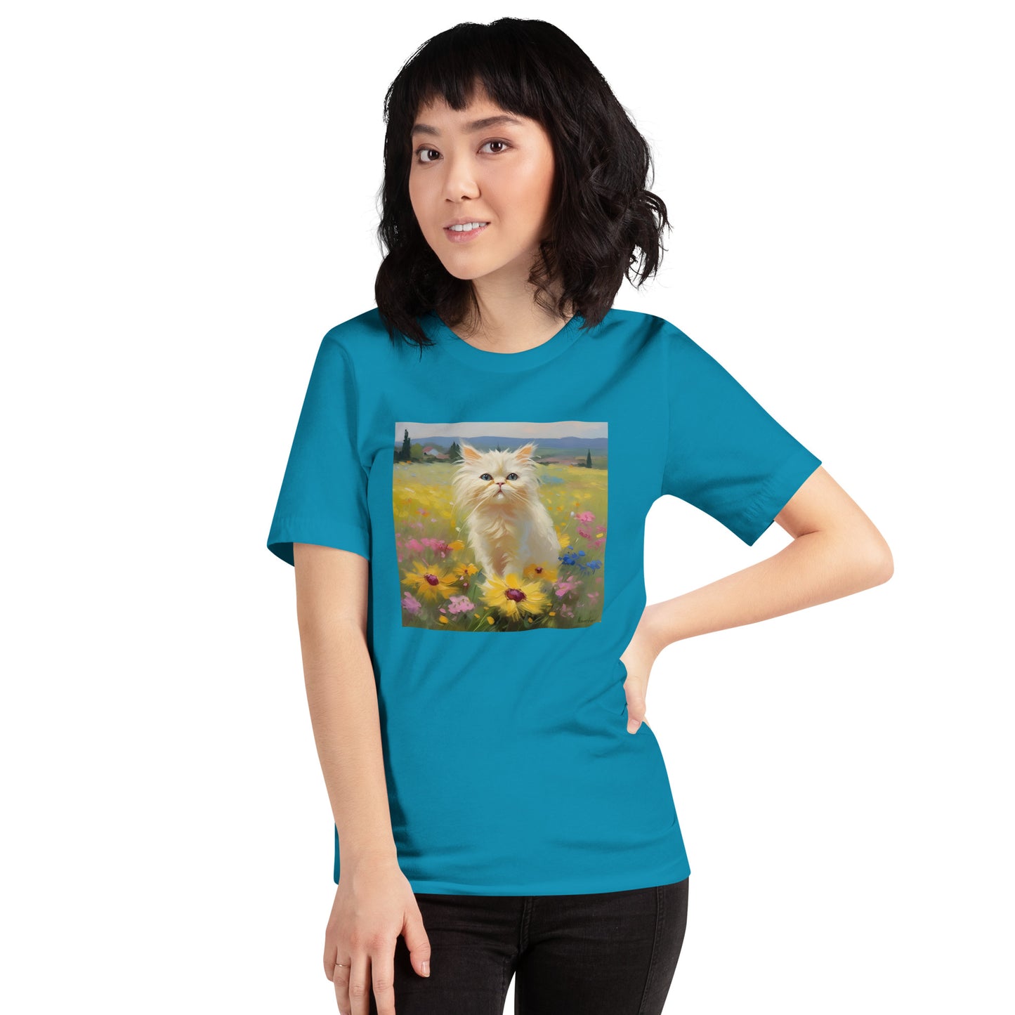 Wisp Flower Painting T-Shirt