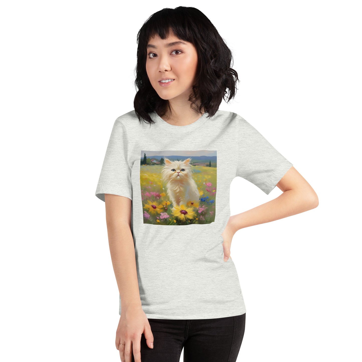 Wisp Flower Painting T-Shirt