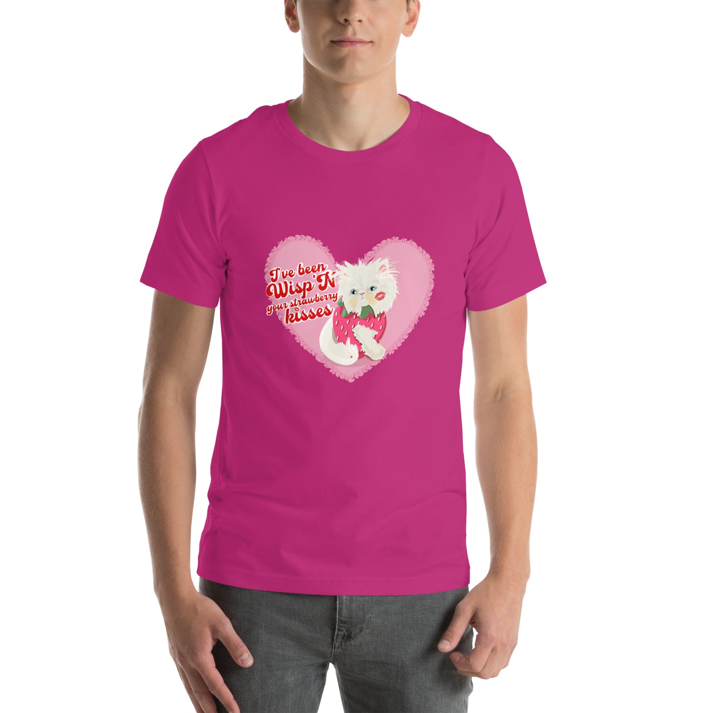 Strawberry Kisses Unisex t-shirt