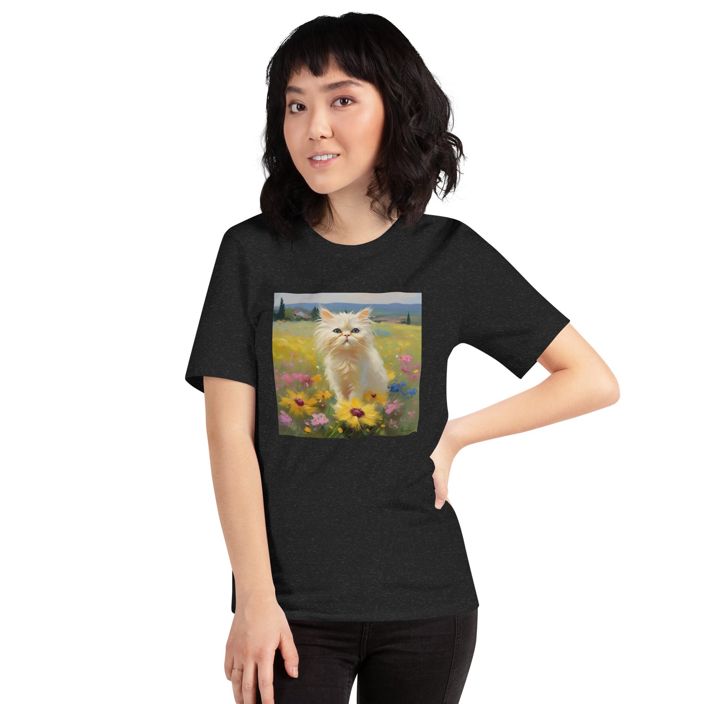 Wisp Flower Painting T-Shirt