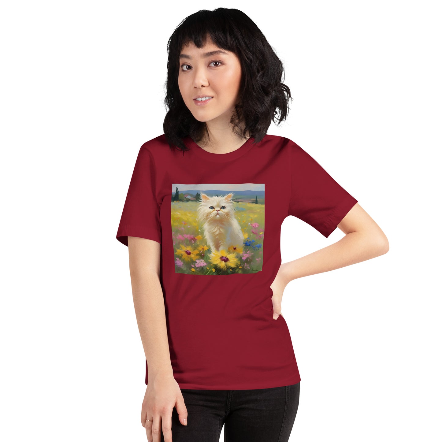 Wisp Flower Painting T-Shirt