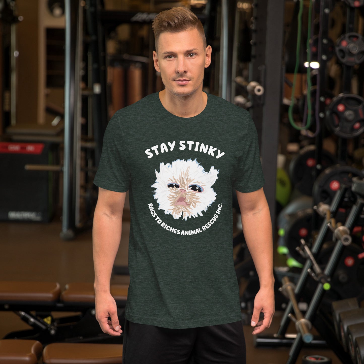 Stay Stinky Rags to Riches Unisex T-Shirt