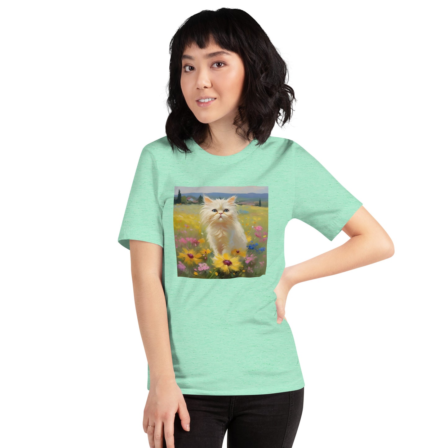 Wisp Flower Painting T-Shirt