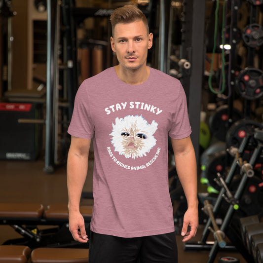 Stay Stinky Rags to Riches Unisex T-Shirt