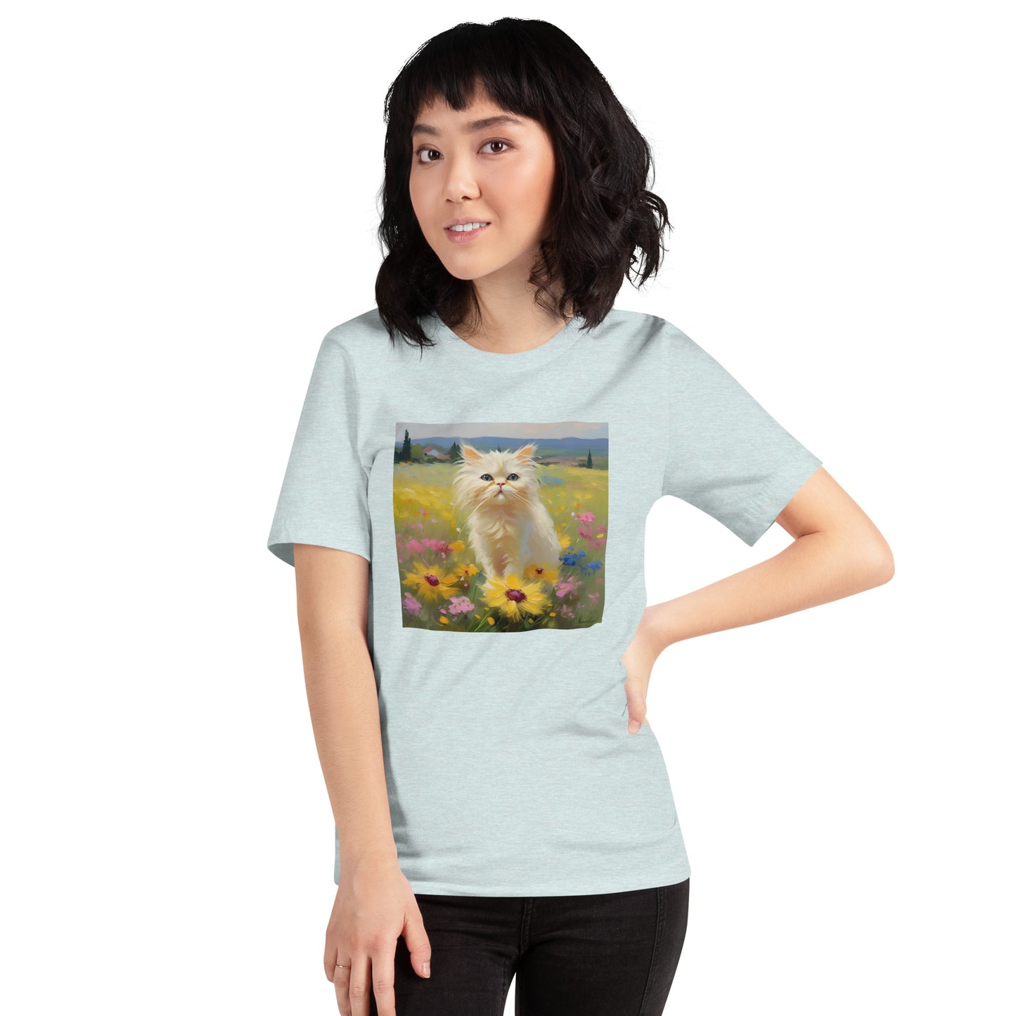 Wisp Flower Painting T-Shirt