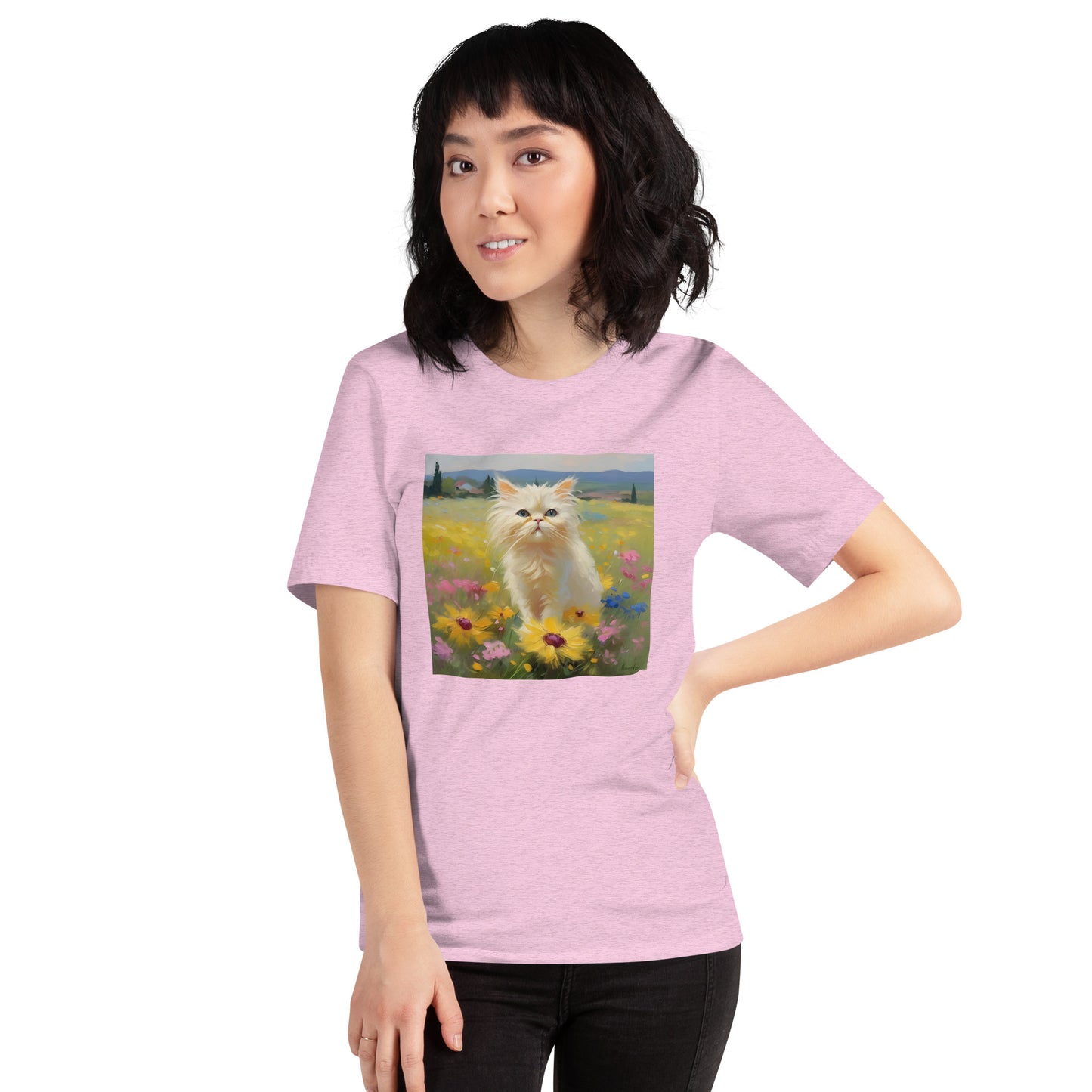 Wisp Flower Painting T-Shirt