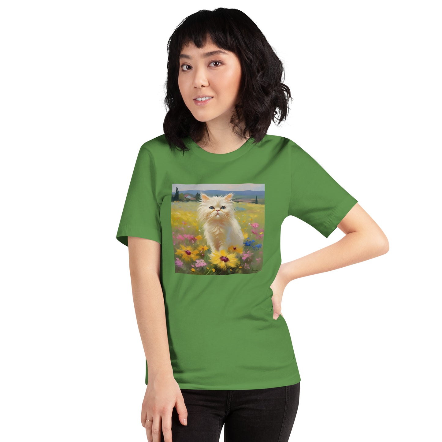 Wisp Flower Painting T-Shirt