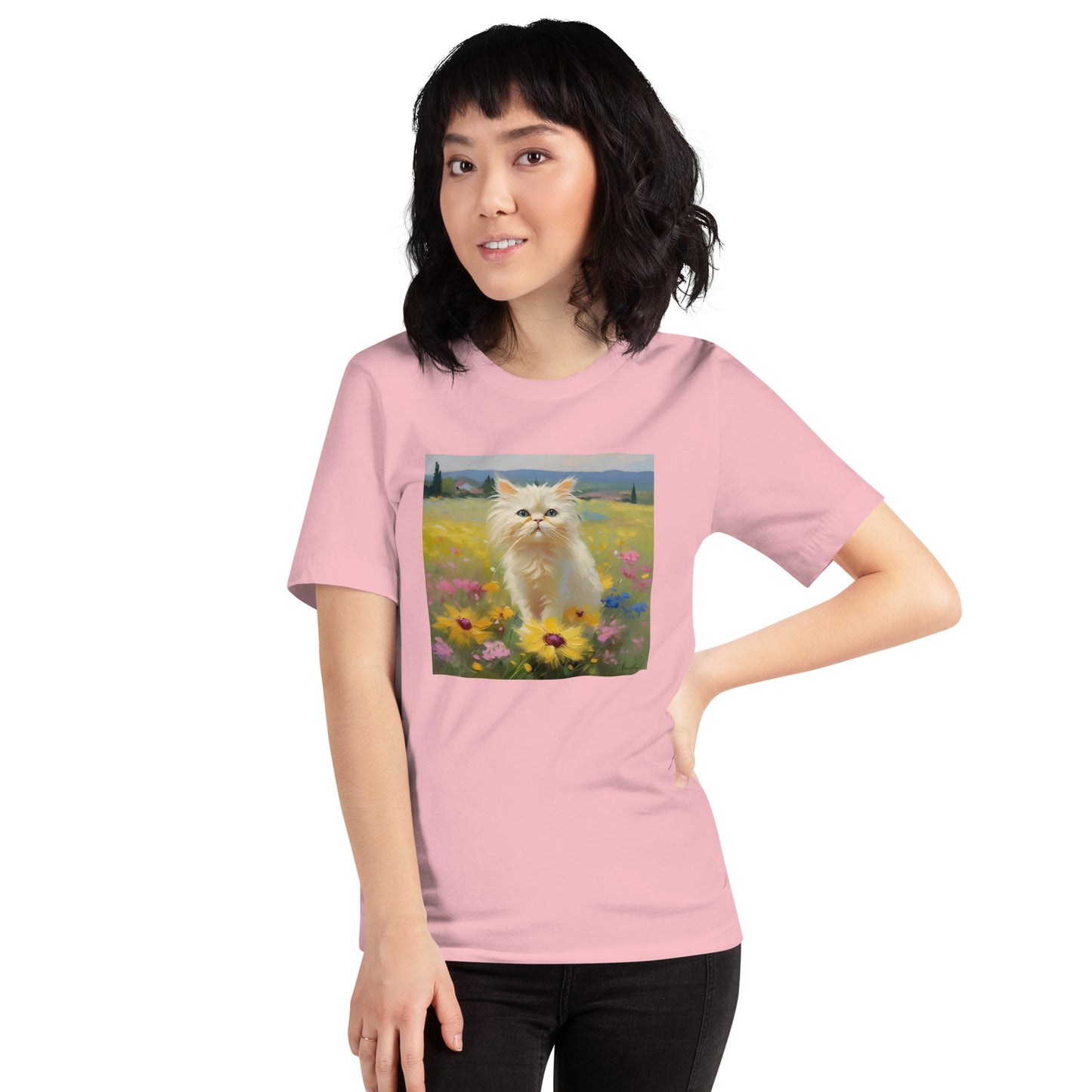 Wisp Flower Painting T-Shirt