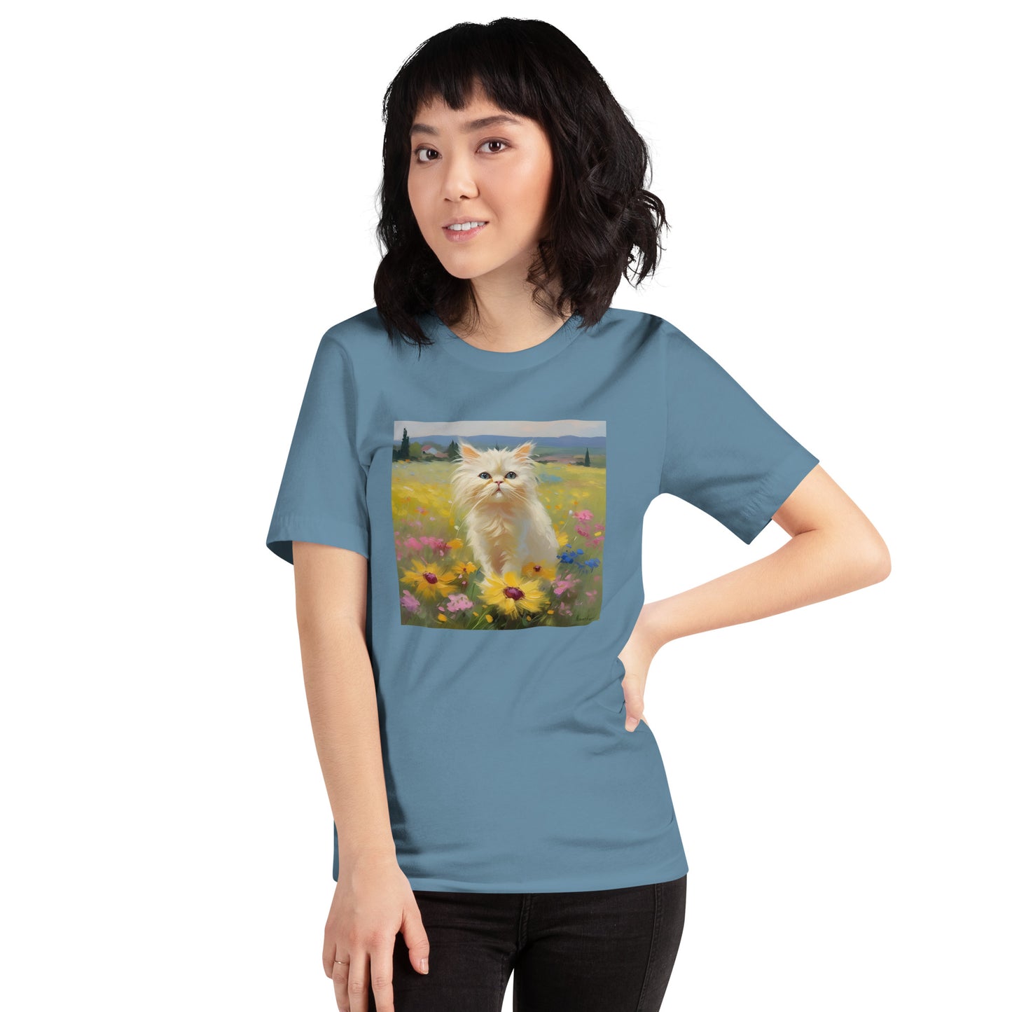 Wisp Flower Painting T-Shirt