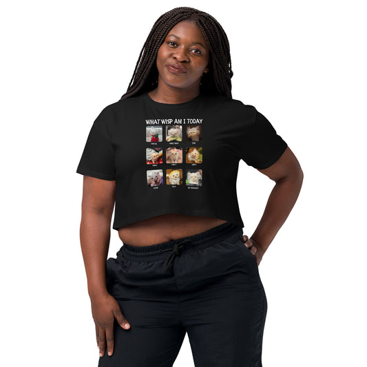 What Wisp Am I Today (Emo Edition) Women’s crop top