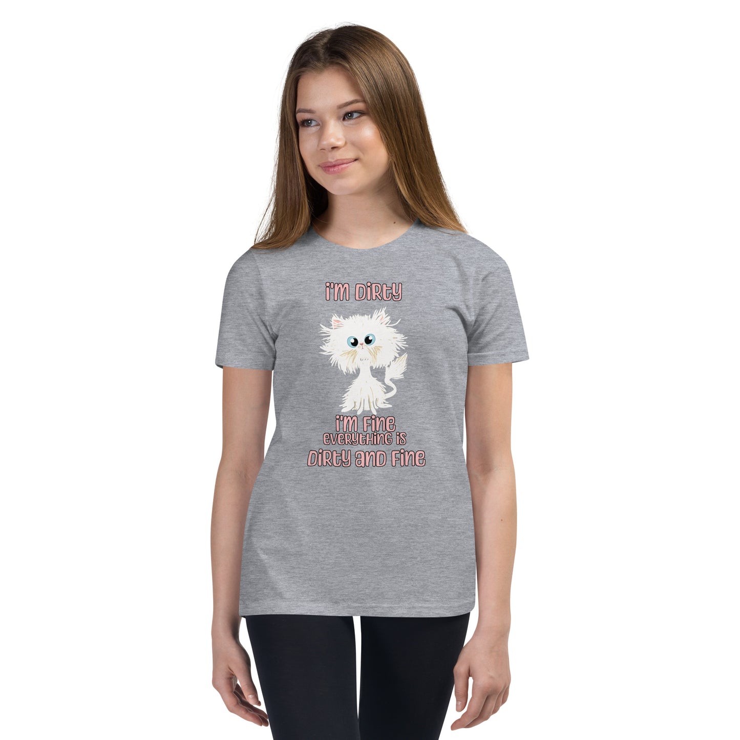 Dirty and Fine Youth Short Sleeve T-Shirt
